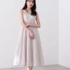 プロポーションボディドレッシング♡コードエンブロイダリーワンピース