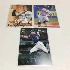 BBM 202他　東京ヤクルトスワローズ　青木宣親　3枚カードセット