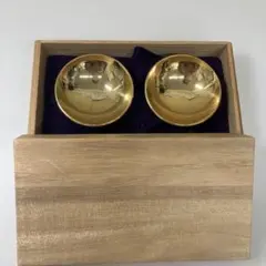 24K GP 盃 2個セット 木箱入り - メルカリ