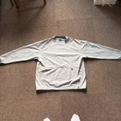 new balance グレー ナイロンジャケット M