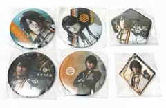 刀ミュ 長曽祢虎徹 缶バッジ キーホルダー