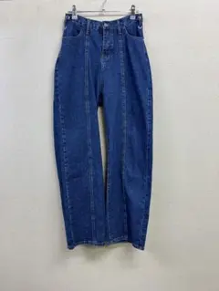 【新品】シュガーミストハイウエスト デニムワイドパンツ