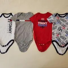 TOMMY HILFIGER ロンパース 4点セット 12M ベビー服