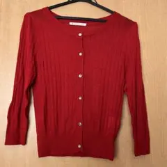 MAJESTIC LEGON リブカーディガン