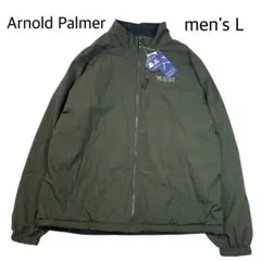 【men's L】 Arnold Palmer リバーシブルジャケット　カーキ