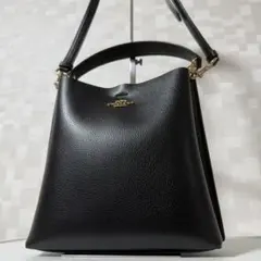 美品　コーチ　ショルダーバッグ　ハンドバッグ　2way ブラック　レザー　y2kのサムネイル