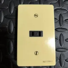 未使用 松下電工 National 埋込コンセントプレート10枚 昭和 レトロ
