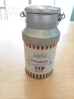 空缶　キャラメル缶　ミルク缶　お菓子の缶