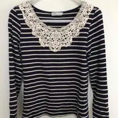 earth music&ecology  ボーダーカットソーSサイズ♡