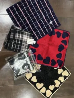 タオルハンカチ 5枚セット 今治タオル ４枚Calvin Klein１枚のサムネイル