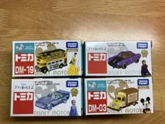 トミカ ディズニーモータース 4台セット