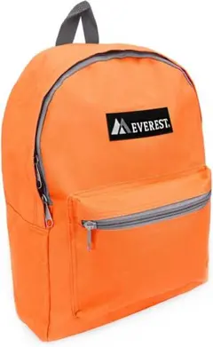 EVEREST エベレスト オレンジ リュック 軽量 バックパック 男女兼用のサムネイル