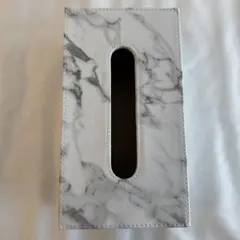 大理石模様 ティッシュボックス