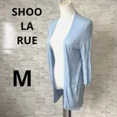 [SHOO LA RUE] カーディガン 五分袖 七分袖 ライトブルーのサムネイル