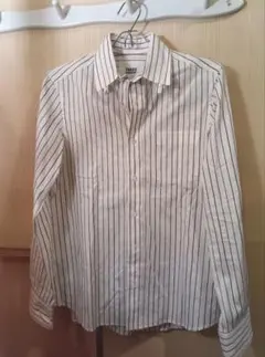 タケオキクチ メンズM ストライプ長袖シャツ