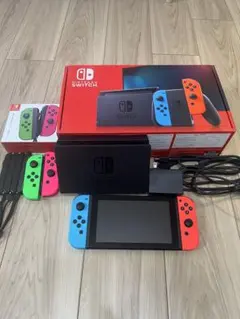 Nintendo Switch 本体 ネオンブルー ネオンレッド