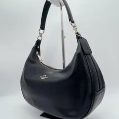 【美品】 COACH ホーボーコーチ　ワンショルダーバッグ　ハーフムーン　三日月