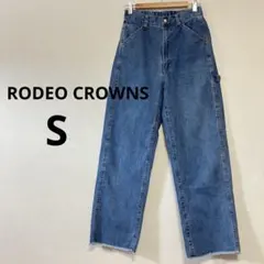 ロデオクラウンズ　ペインターパンツ　ワイドデニム　サイズS