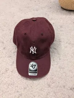 47Brand ニューヨークヤンキース Dark Maroon バーガンディ