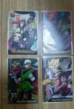 ドラゴンボール　ワンピース　コラボカード