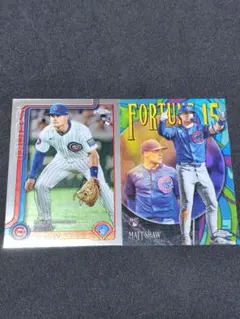 マット・ショウ RC&Fortune15 カブス ToppsMLB 2枚