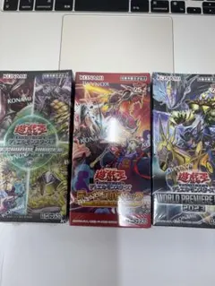遊戯王　新品未開封シュリンク付き　3BOXのサムネイル
