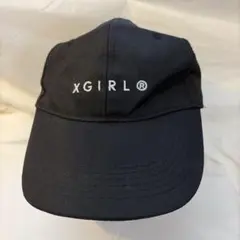 X-girl キャップ（ブラック）