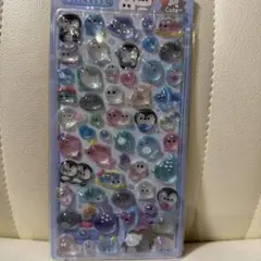 かわいい動物と海の生き物シールセット硬くてぷっくり