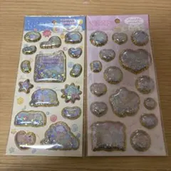 サンエックス　キラッとぷくぷくエアーシールすみっこぐらし2種セット売り