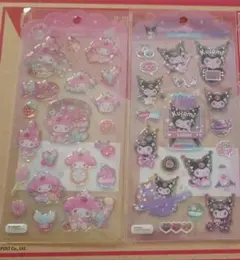 サンリオドロップジュエリーシール 　マイメロ　クロミのセット