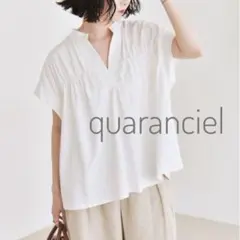 ✳*即購入大歓迎*✳quarancielギャザースキッパープルオーバー