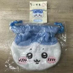 ちいかわおかお巾着　ハチワレ