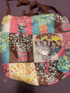 嵐 arashi ポップコーンのトートバッグと全員のミニうちわセット
