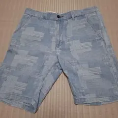 GLOBAL WORK パターン入りショートパンツ Mサイズ