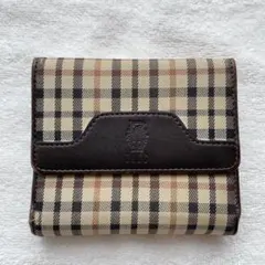 DAKS がま口 二つ折り財布 ハウスチェック クラシック柄のサムネイル