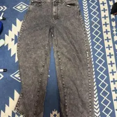 MONO-MART ケミカルウォッシュ デニムパンツ Lサイズのサムネイル