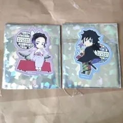 鬼滅の刃 ニジゲンノモリ ニジモリ ダイカットステッカー 冨岡義勇 胡蝶しのぶ