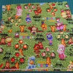 どうぶつの森　生地　はぎれ　３枚