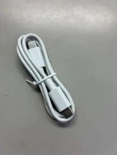 USB-C to USB-C 充電ケーブル ホワイト