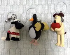 ウォレスとグルミット　めじるしアクセサリー　3種セット