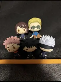 呪術廻戦 一番くじ ちょこのっこフィギュアJITOTラバーフィギュア5体