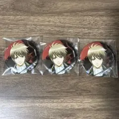 銀魂 オンシアター2D 真選組 動乱篇 缶バッジ 沖田 総悟 3点