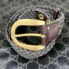 GUCCI グッチ ホースビット レザーベルト 金具 60・24 レディース GUCCI グッチ ホースビット レザーベルト 金具 60・24 レディース