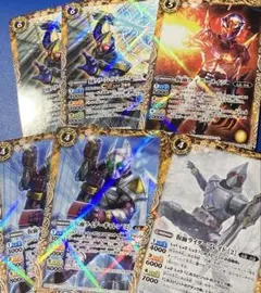 バトスピ 仮面ライダー ラミキラ仕様 6枚
