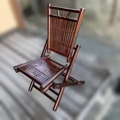 【引き取り限定】竹チェア 竹 畳み式 バンブーチェア アンティーク 2脚まとめて 引き取り限定】竹チェア 竹 畳み式 バンブーチェア アンティーク