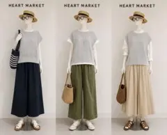 HEARTMARKETで購入。薄手ベスト　Ｌサイズ　新品のサムネイル