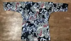 ✨初代 義若　鯉口シャツLLブラック✨のサムネイル