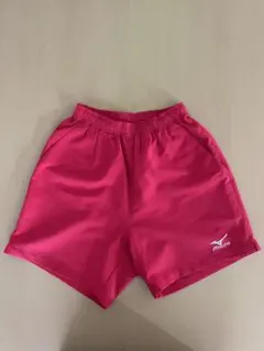 ミズノ　MIZUNO　ハーフパンツ　バド　テニス　レディース　M　レッドのサムネイル