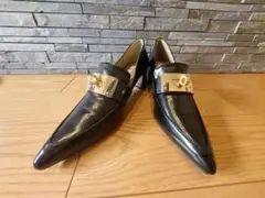 【新品未使用品】EVOL パンプス ブラック 23.5