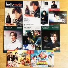 目黒蓮 カタログ 10点セット REGZA motorola Nintendo